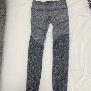 Black and grey leggings size 2